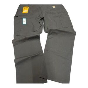 Carhartt Men's Dark Gray relaxed rugged flex Cargo Pants